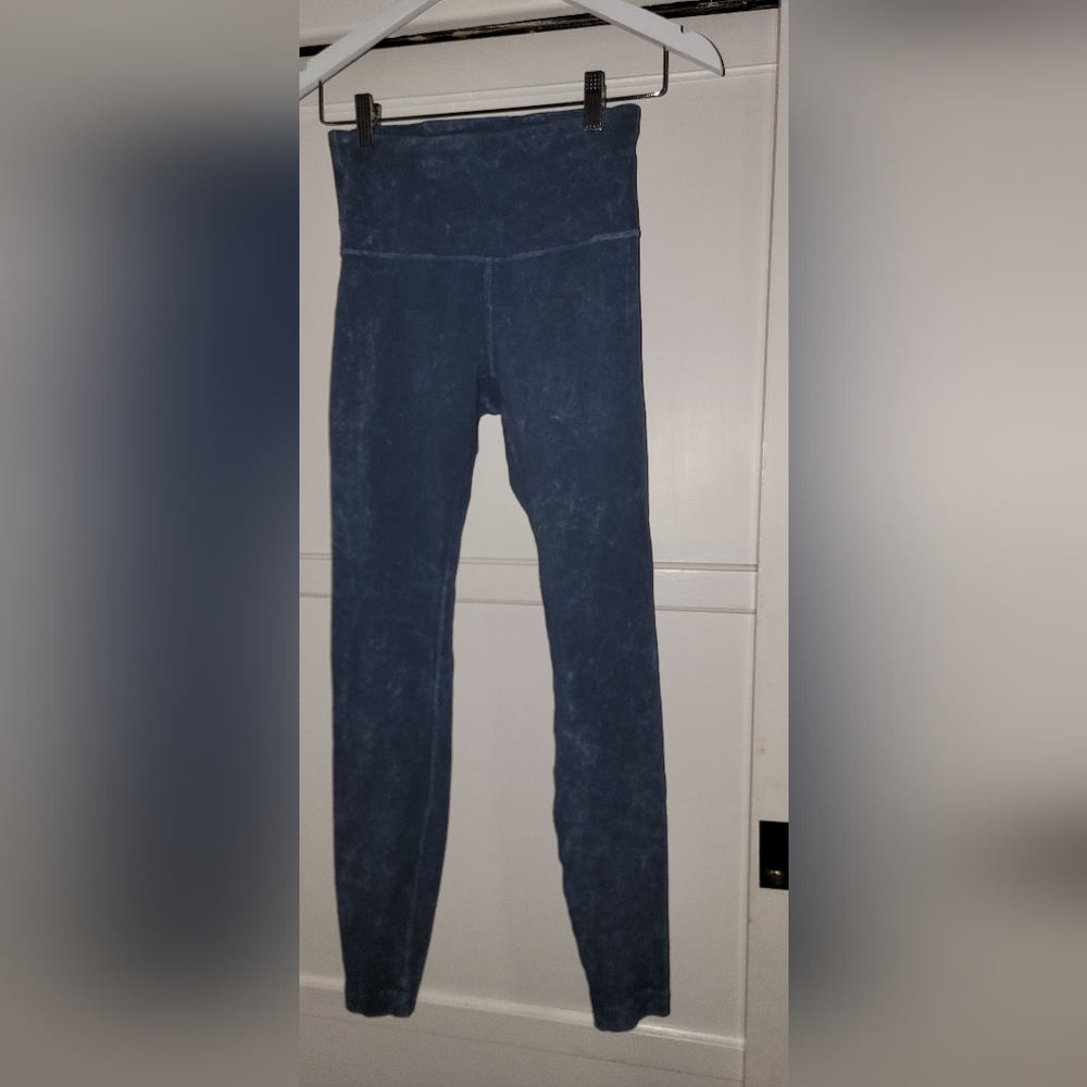 lululemon athletica blue Leggings Size 4